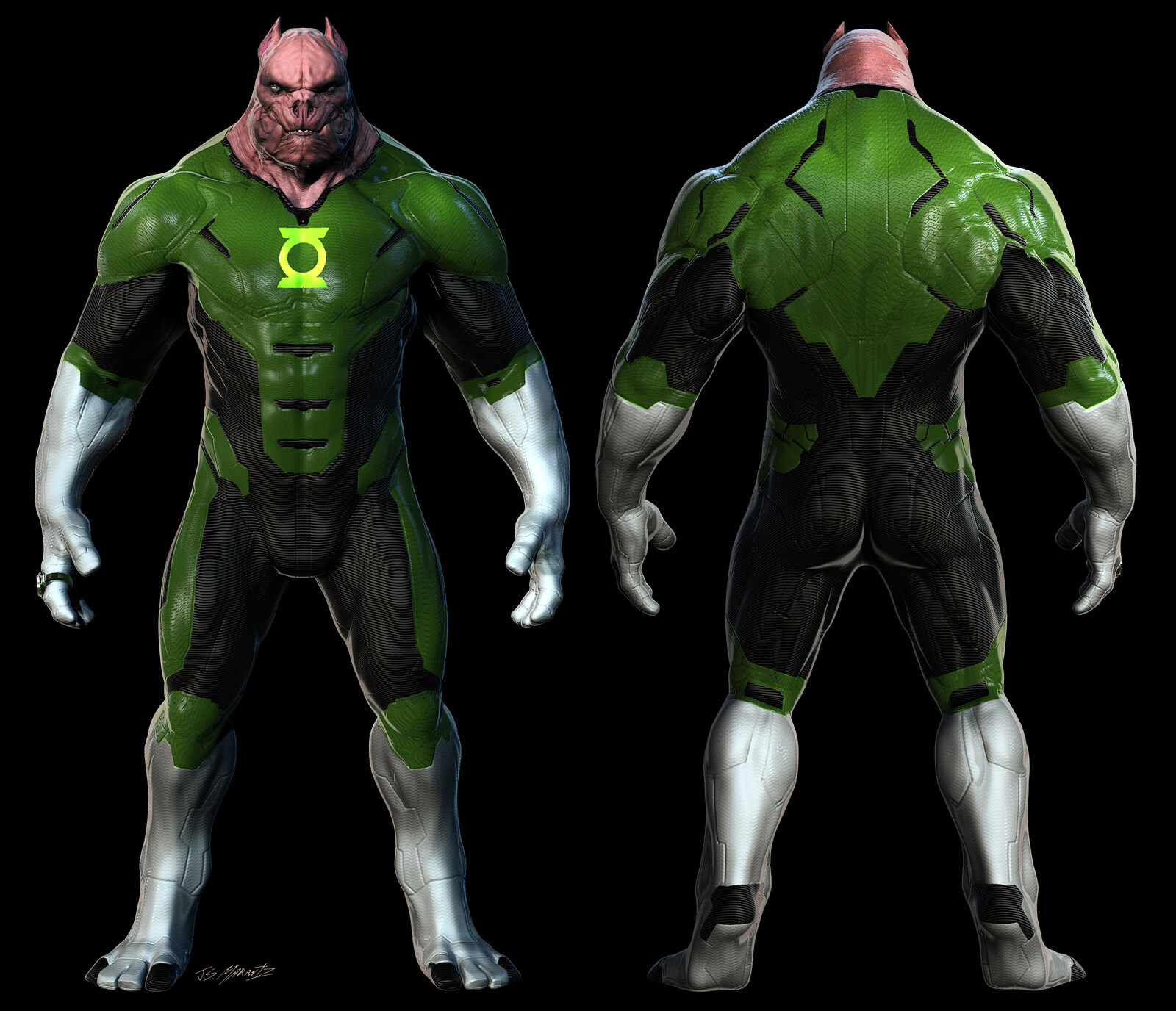 KILOWOG Designs for Zack Snyder's Justice League 