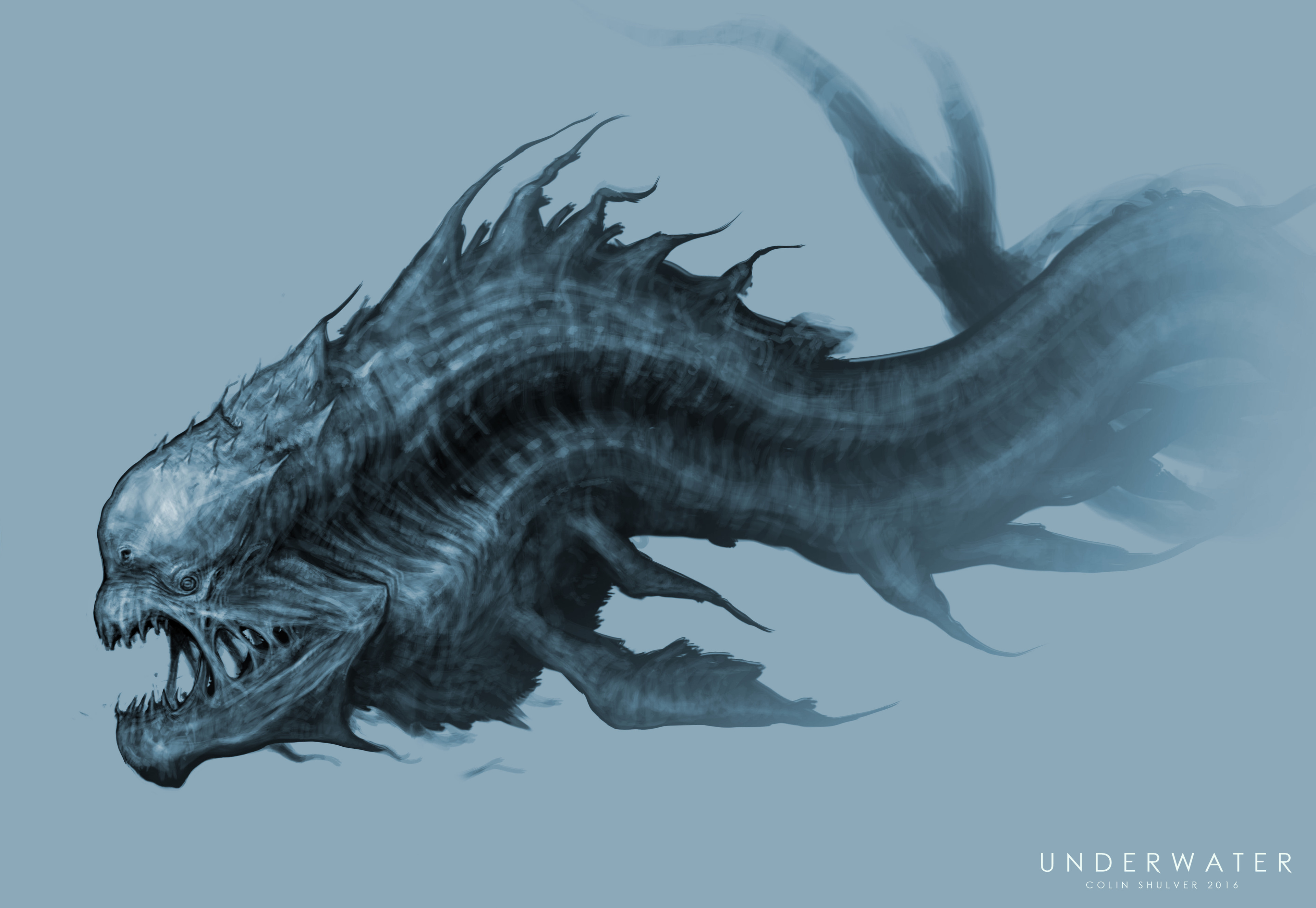 Underwater' Director Shares Creature Concept Art and Talks About