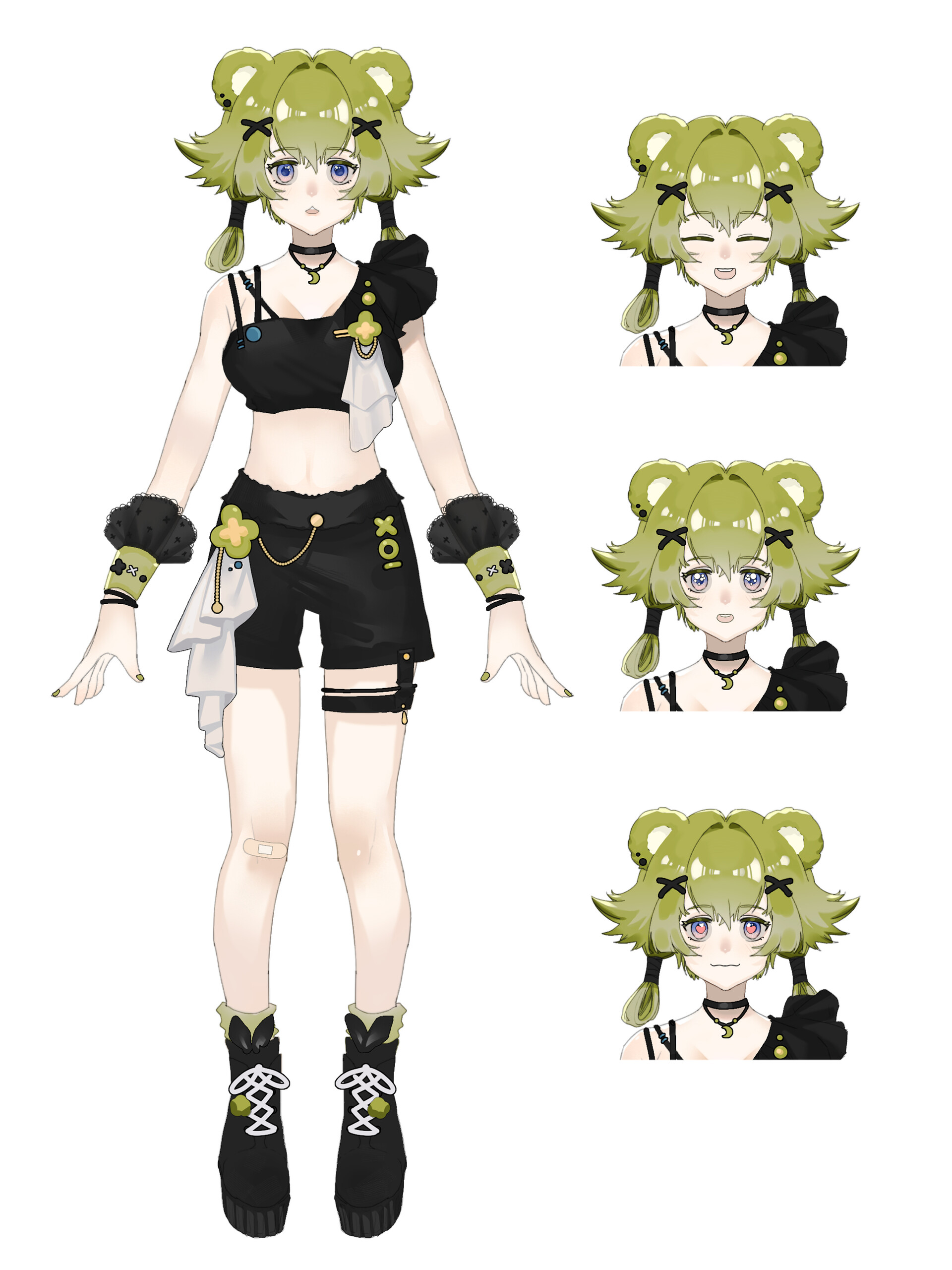 Cyan Zhang Live2d Character Drawing Cyan Zhang Live2d Character Drawing