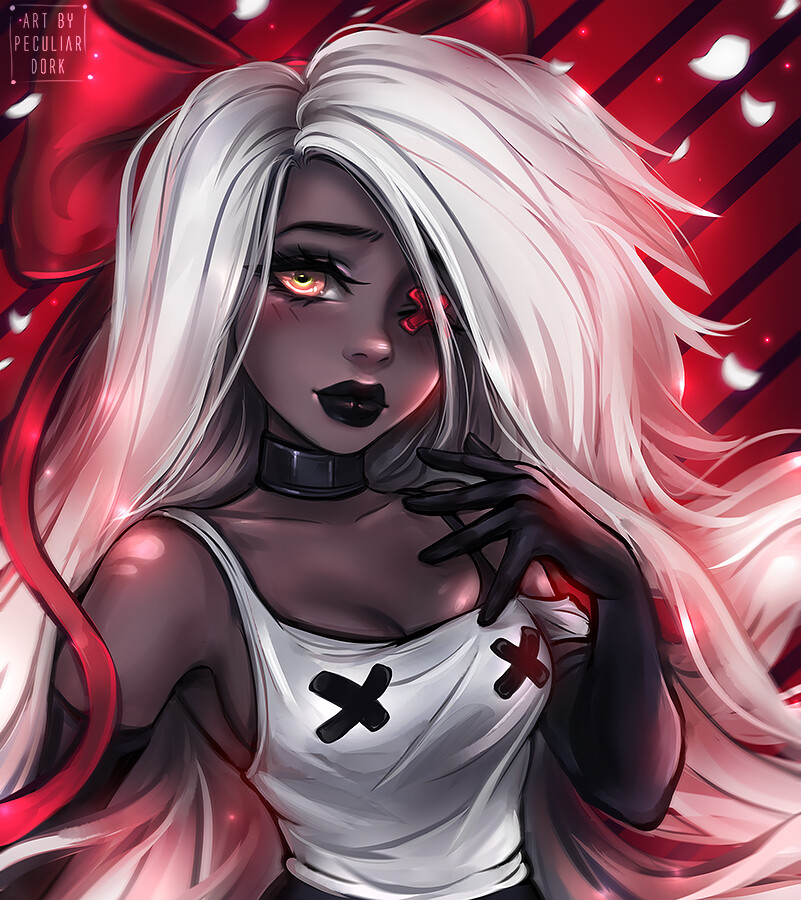 Artstation hazbin hotel vaggie