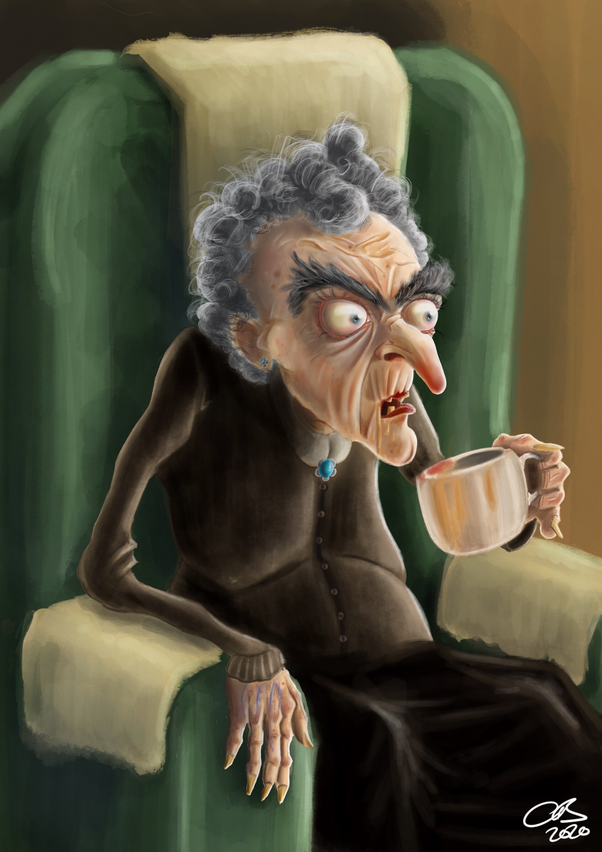 artstation-granny-kranky-from-george-s-marvellous-medicine