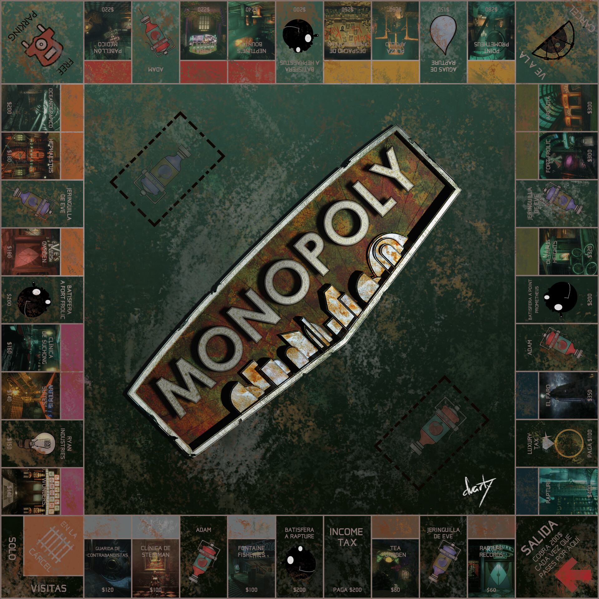 Monopoly - Bioshock Edition (free) : r/gaming