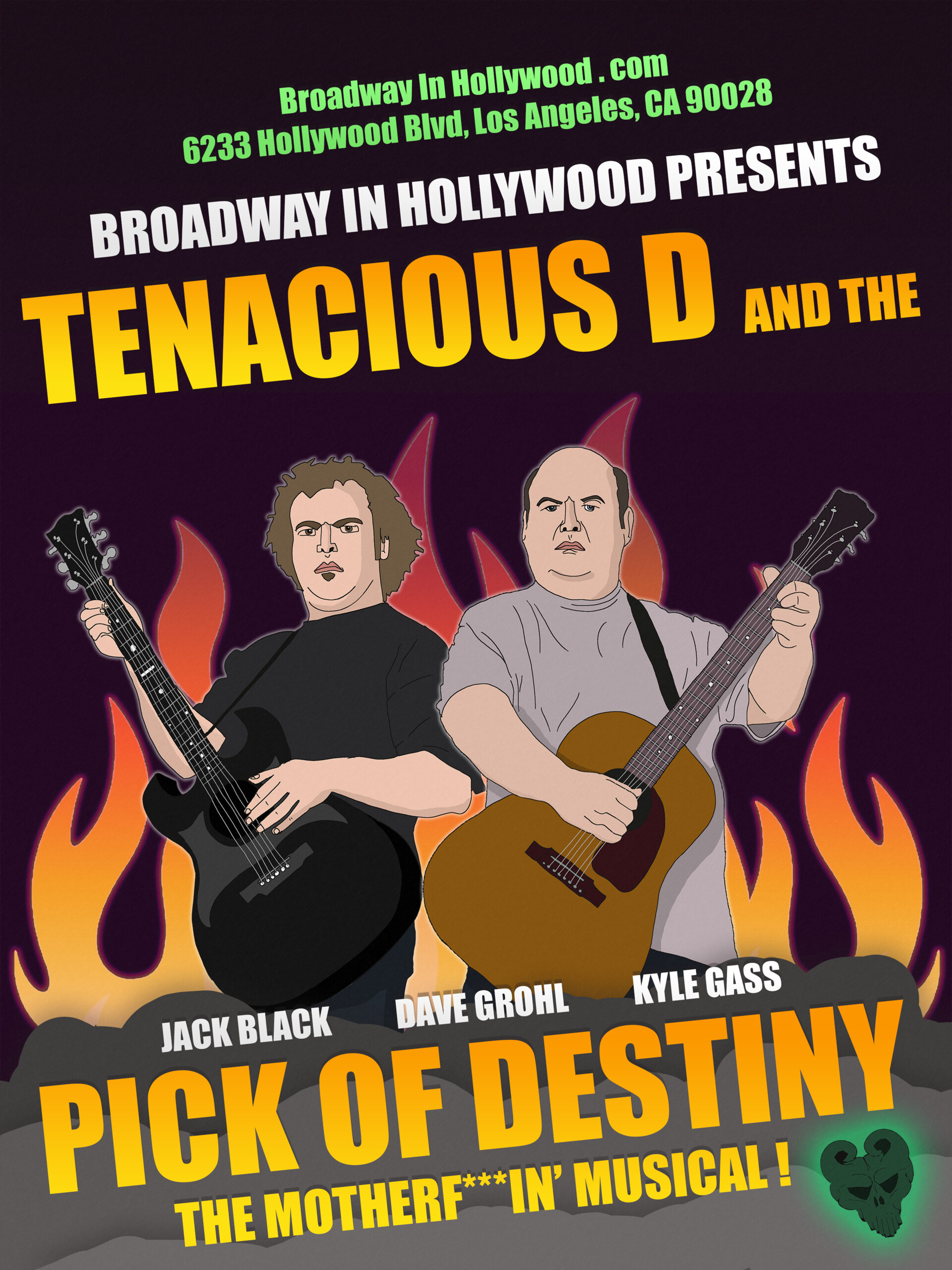 ArtStation Tenacious D Poster Project