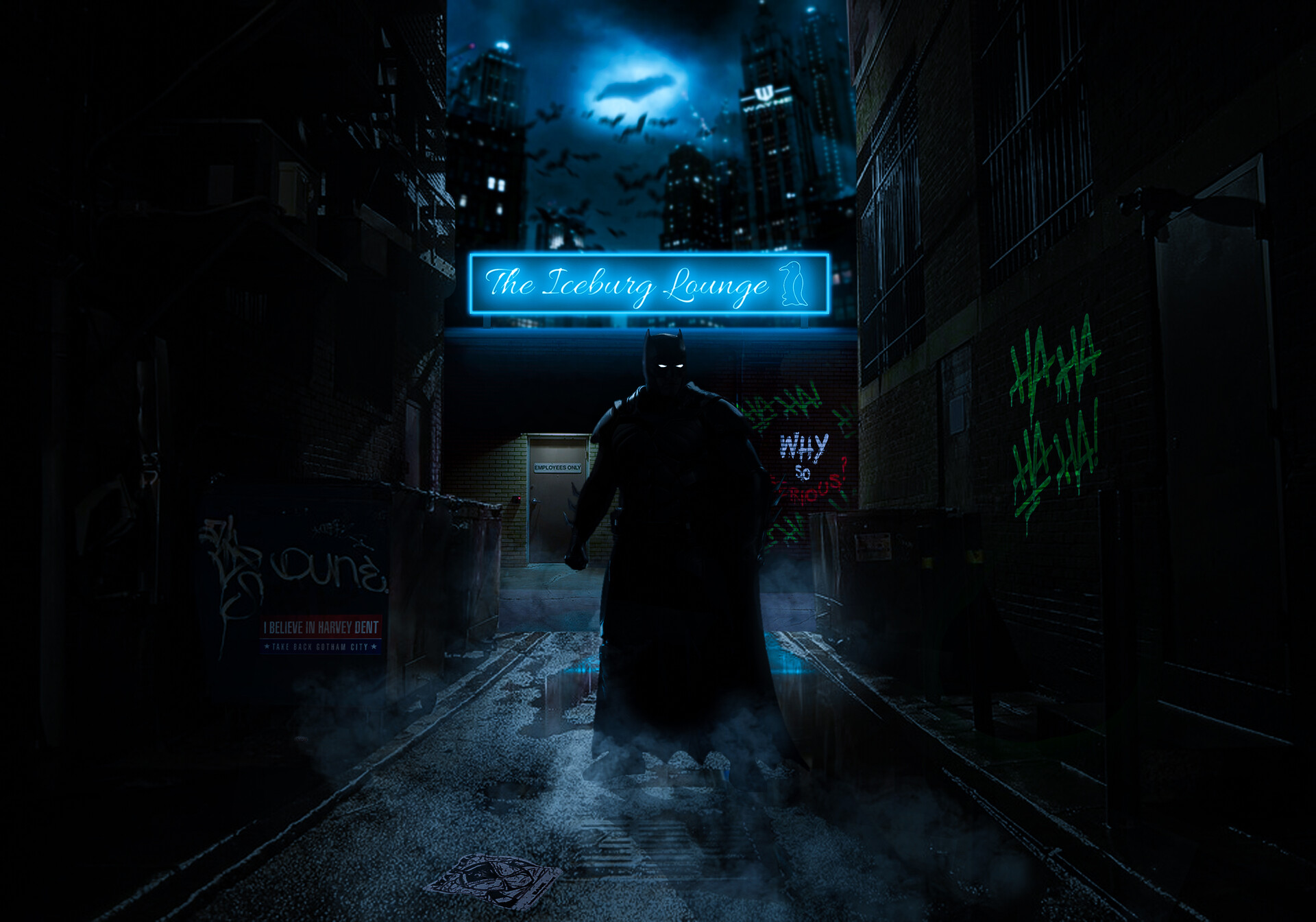 ArtStation - Batman Alley