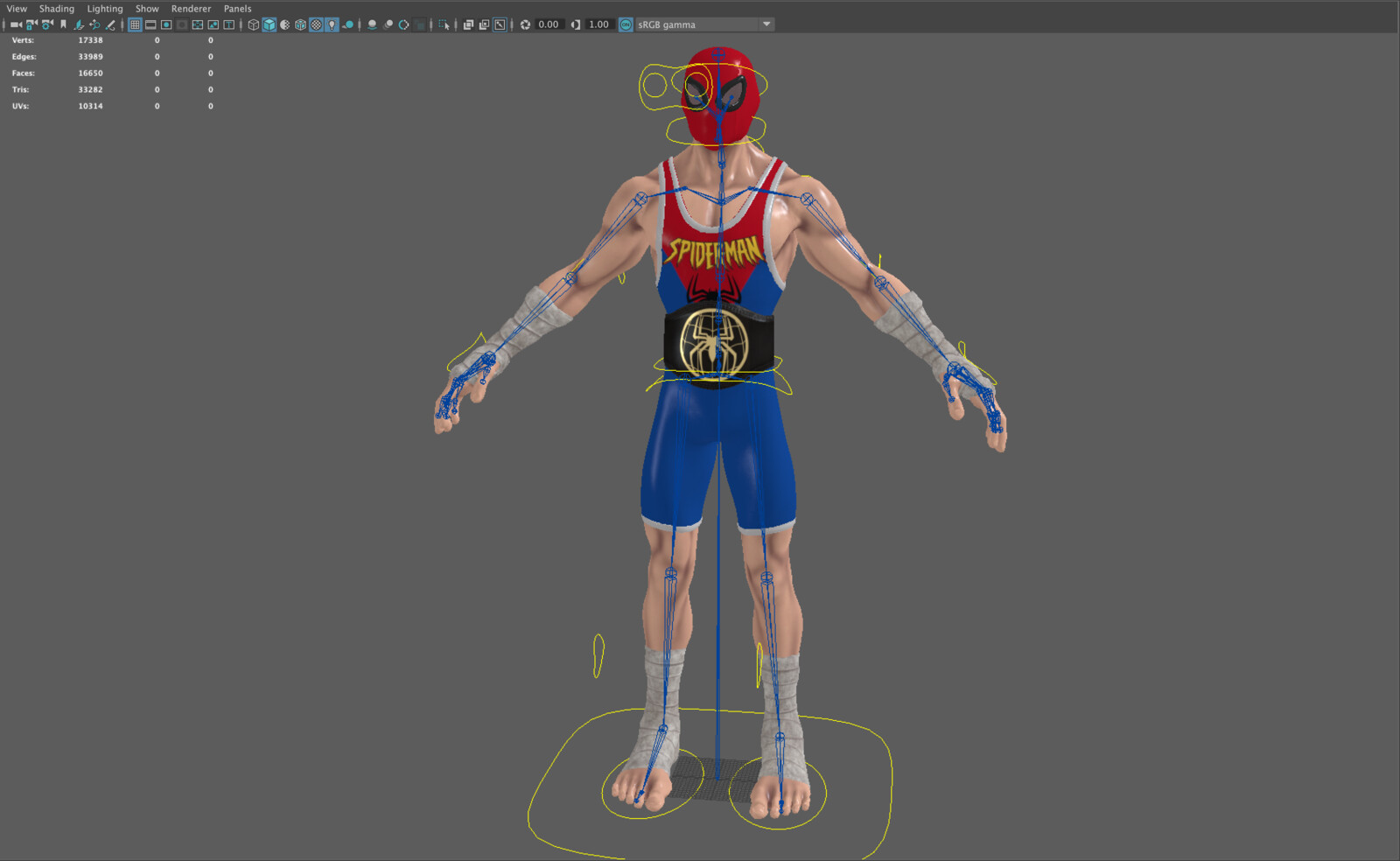 Rig front view