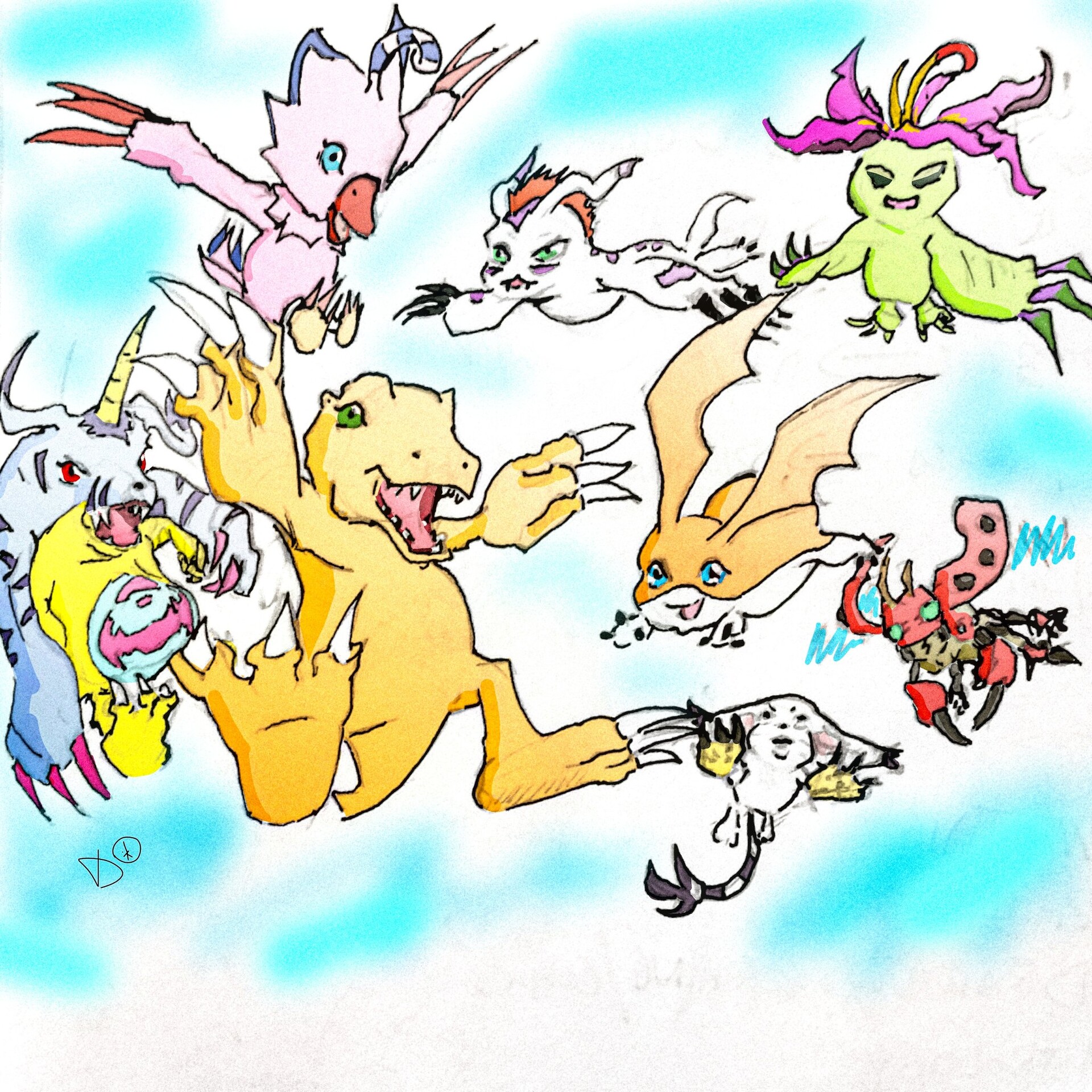 ArtStation - Digimon Adventure