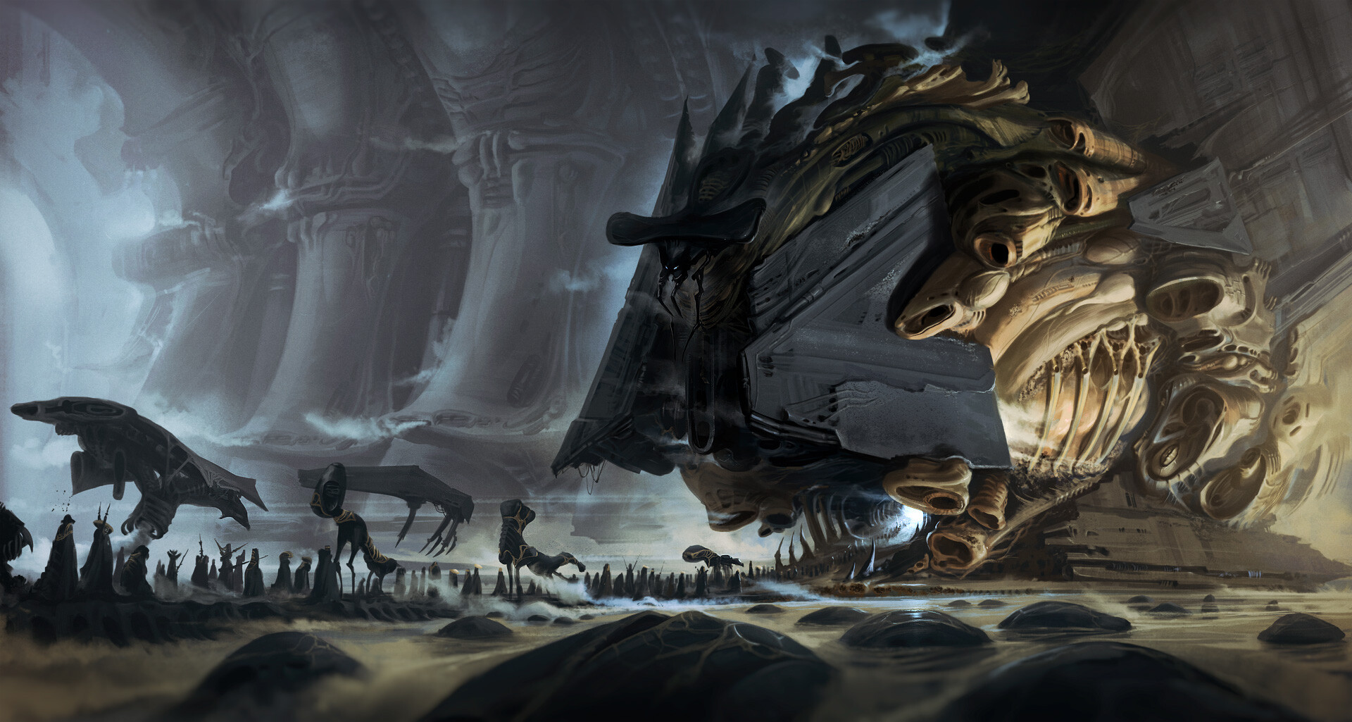 ArtStation - The Horde is Boarding