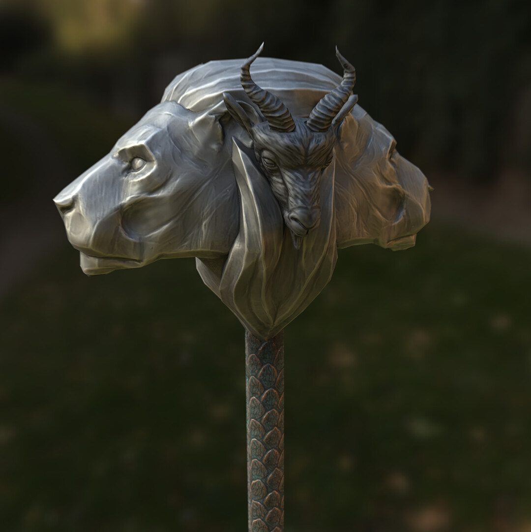 ArtStation Chimera Hammer