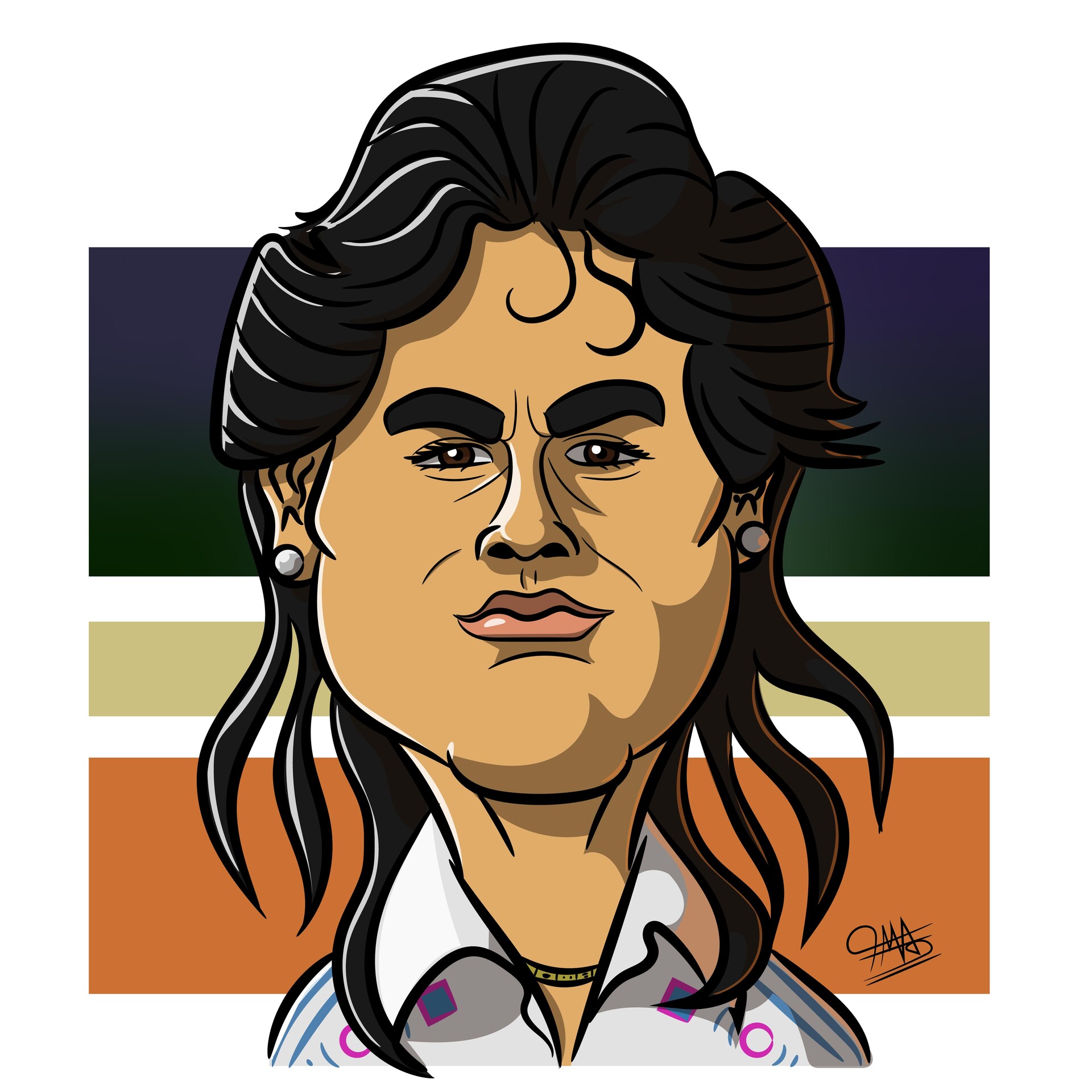 ArtStation Gabriela Sabatini