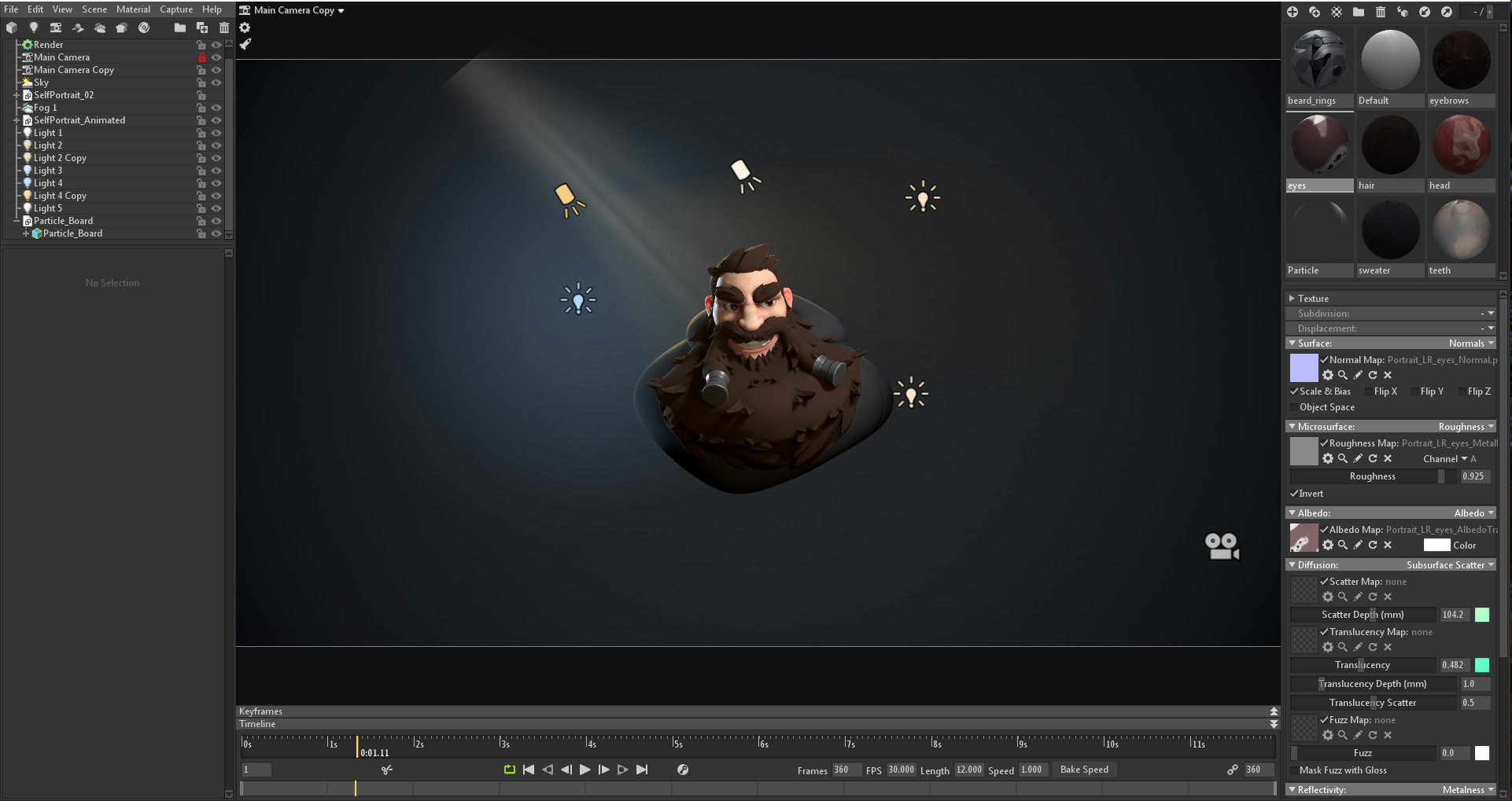 Marmoset Scene