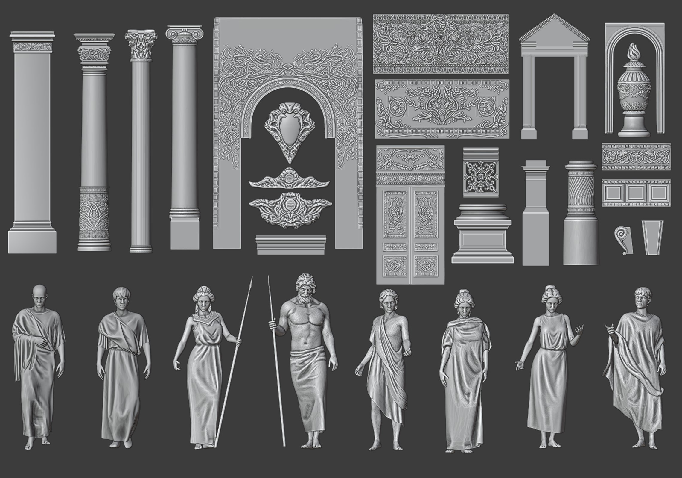 Major architectural assets 