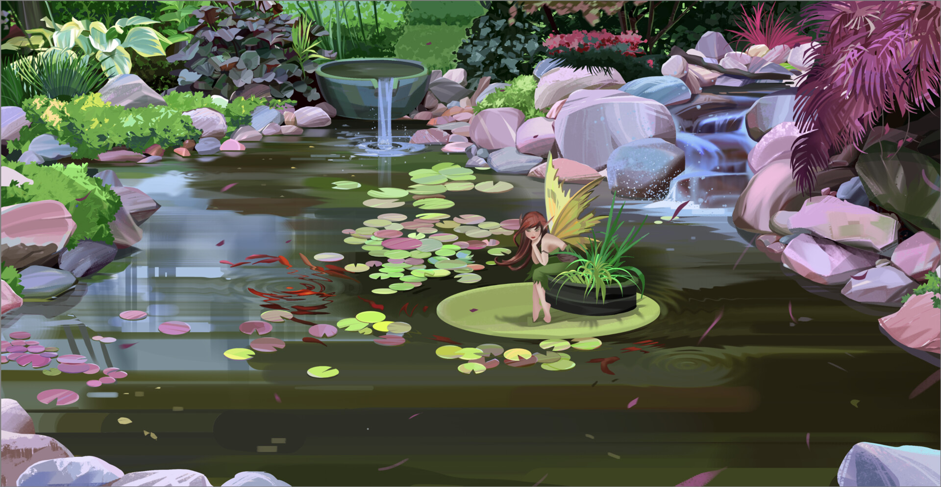 ArtStation Fairy Pond