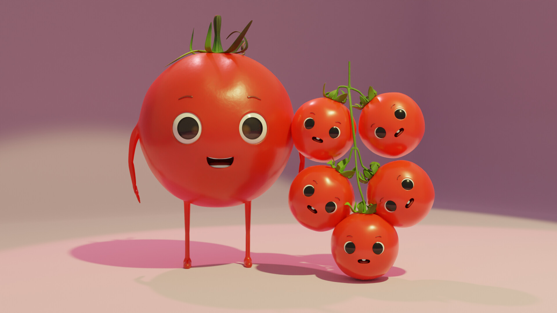ArtStation - Tomato Family