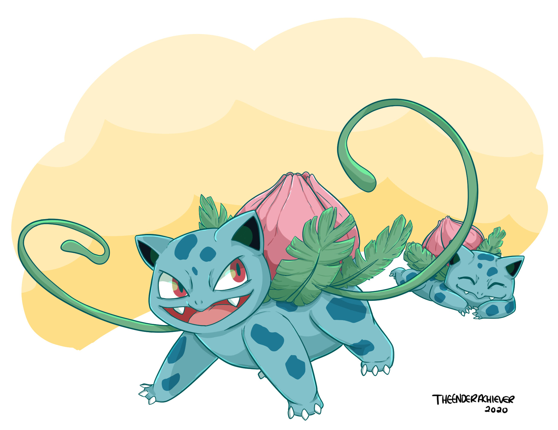 Pokemon- Bulbasaur Line.