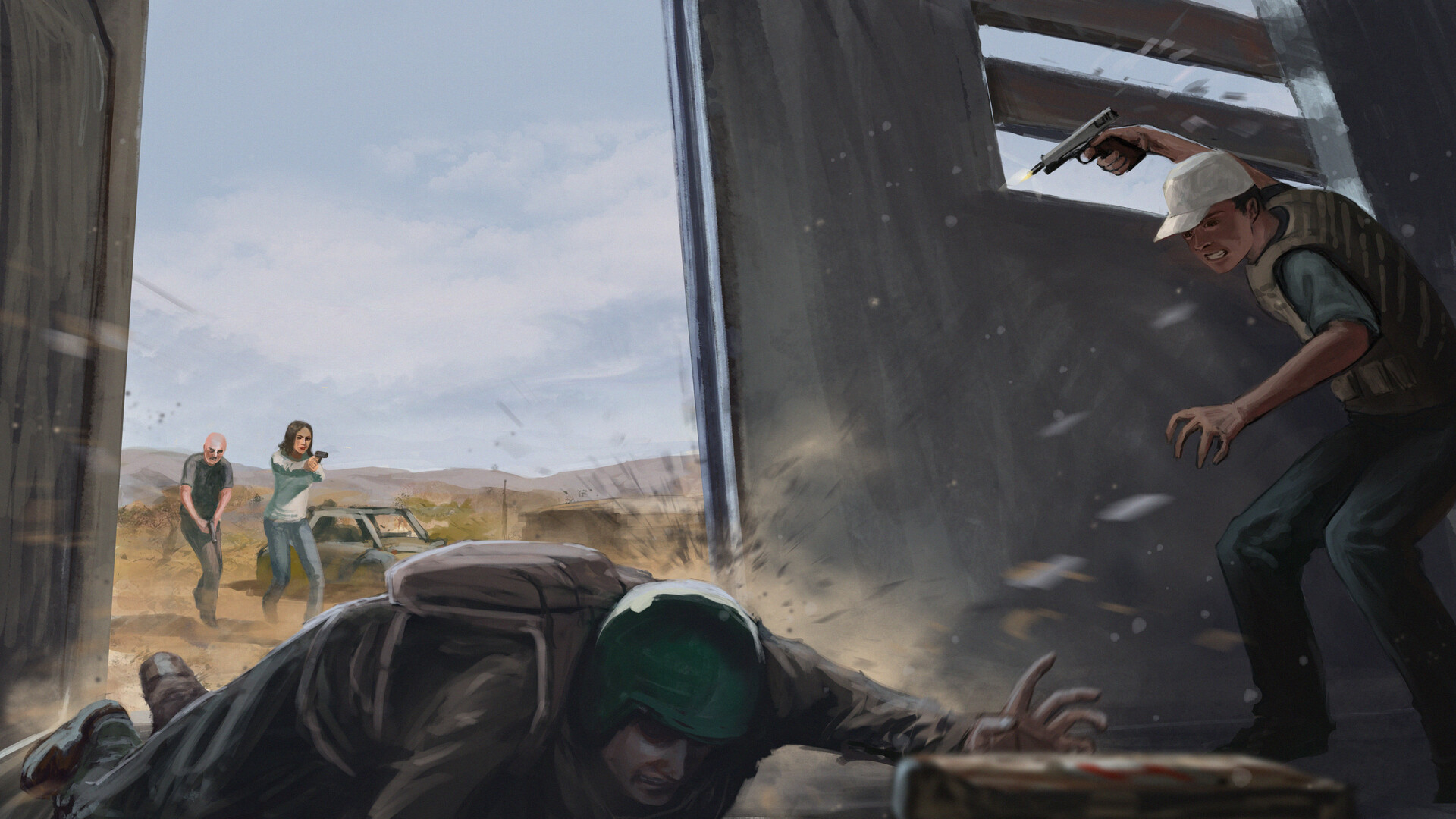 Artstation Pubg Mobile 3周年記念イラストコンテスト 投稿作品