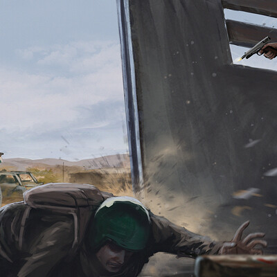 Artstation 禍時異聞 街