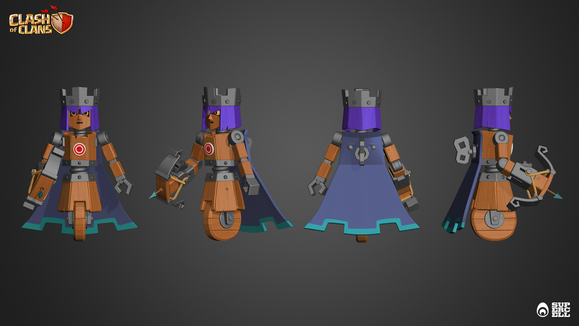 Ocellus SERVICES Clash of Clans Clockwork Queen