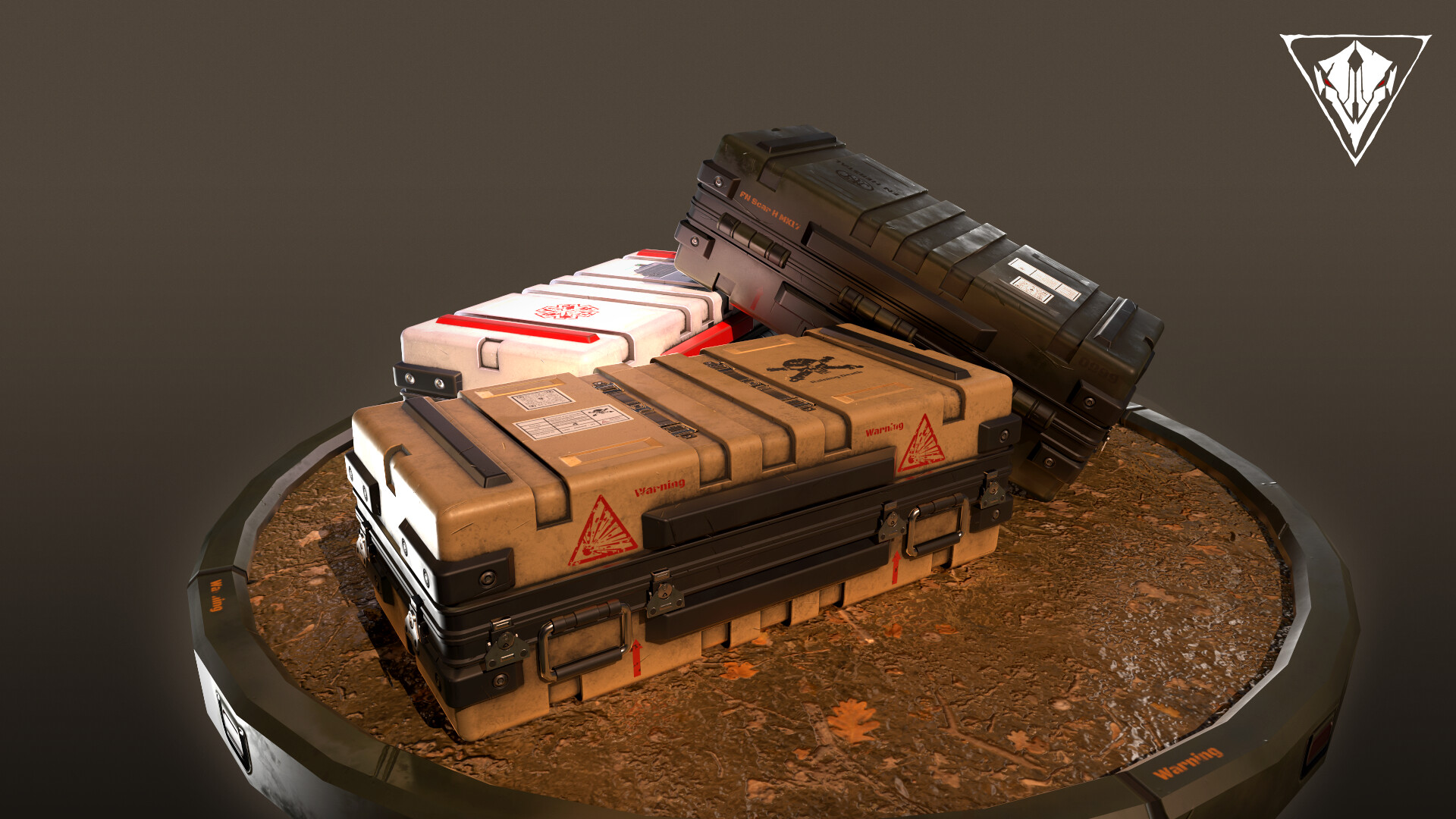 ArtStation Military Crates