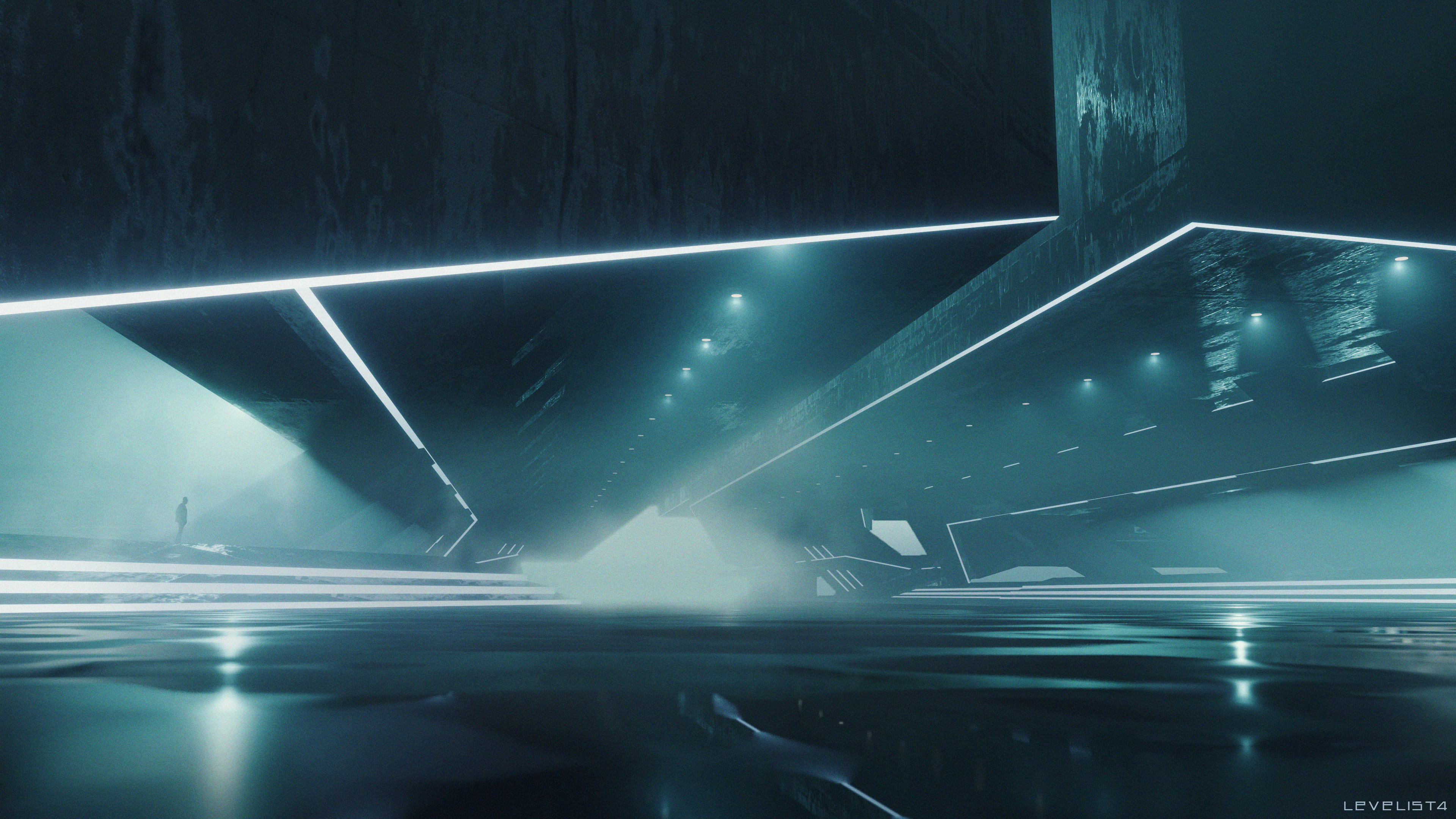 Tron vibes shot