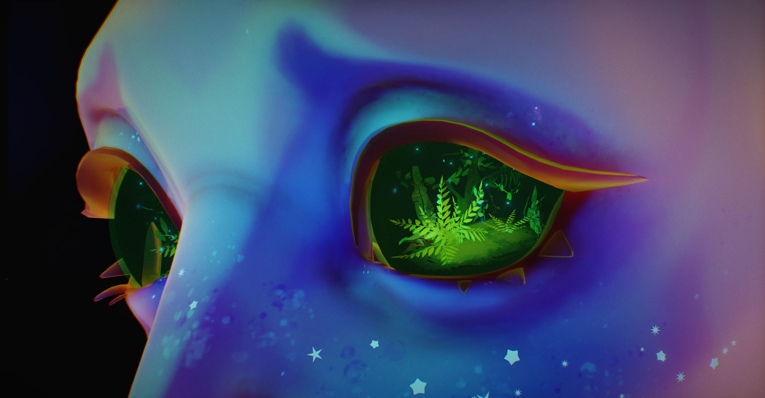Eyeball rainforest