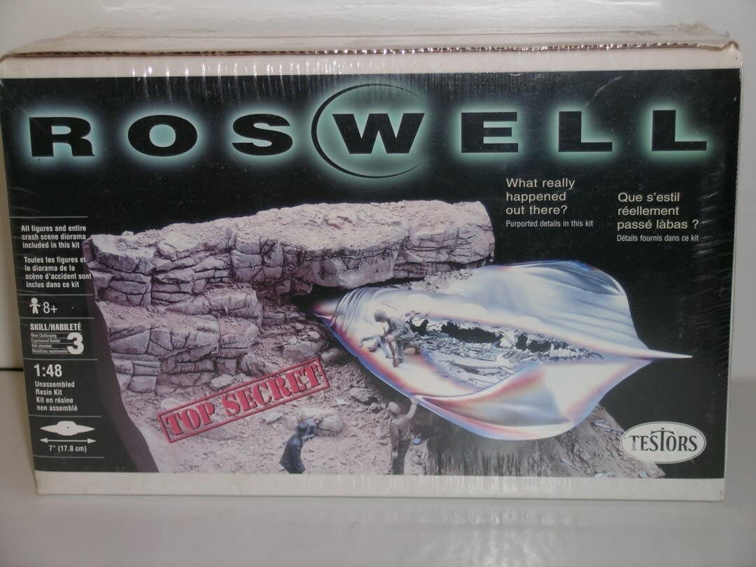 William The Testors 1997 Model Kit of my "Roswell UFO" (also Bill's