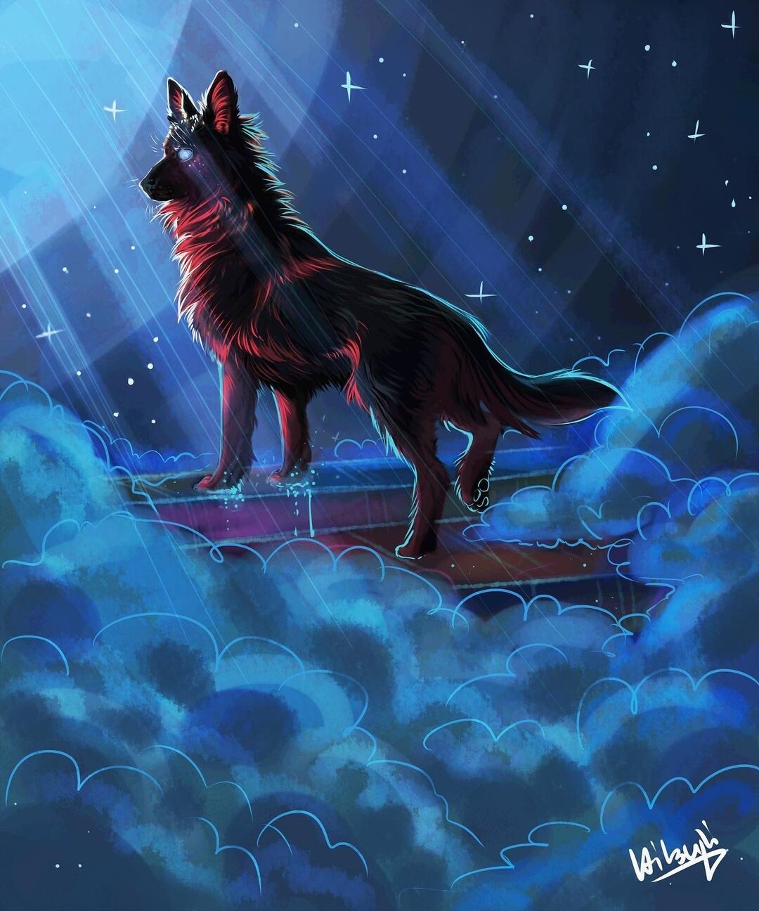 ArtStation Storm Dog That Passed Away artstation-storm-dog-that-passed-away