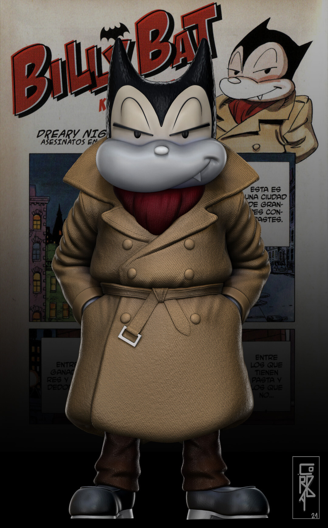 ArtStation Billy Bat