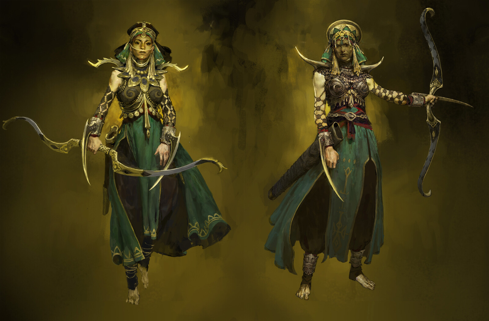 Maraketh female warriors