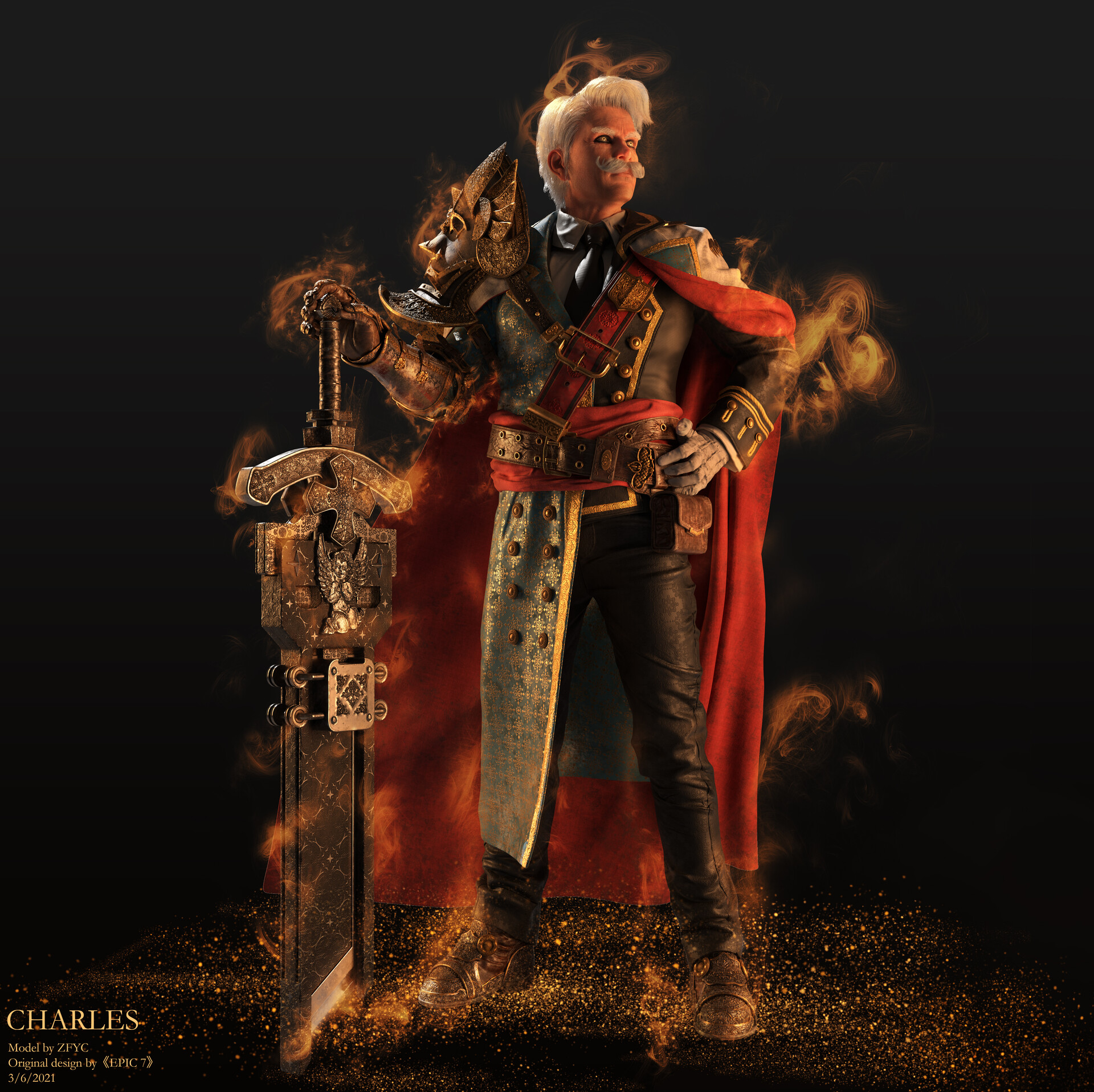 ArtStation EPIC 7 FAN ART CHARLES