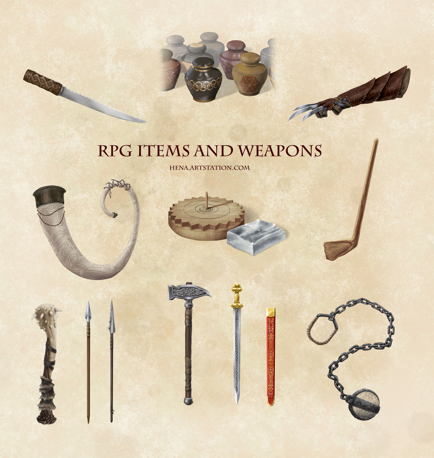 DSA: RPG Items and Weapons (Thorwal)