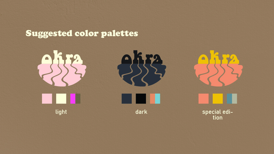 Colour palettes