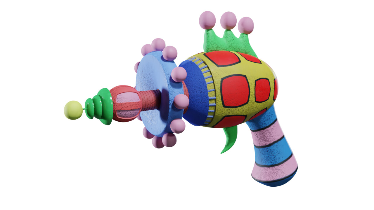 ArtStation Clown Gun