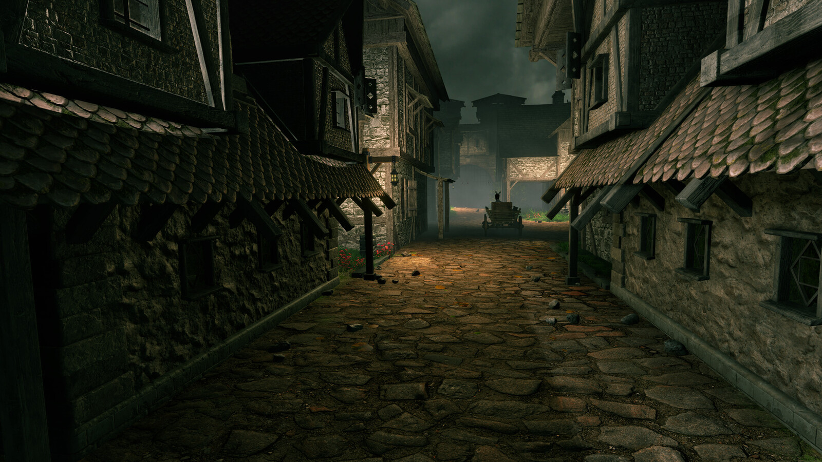 A Town at Night