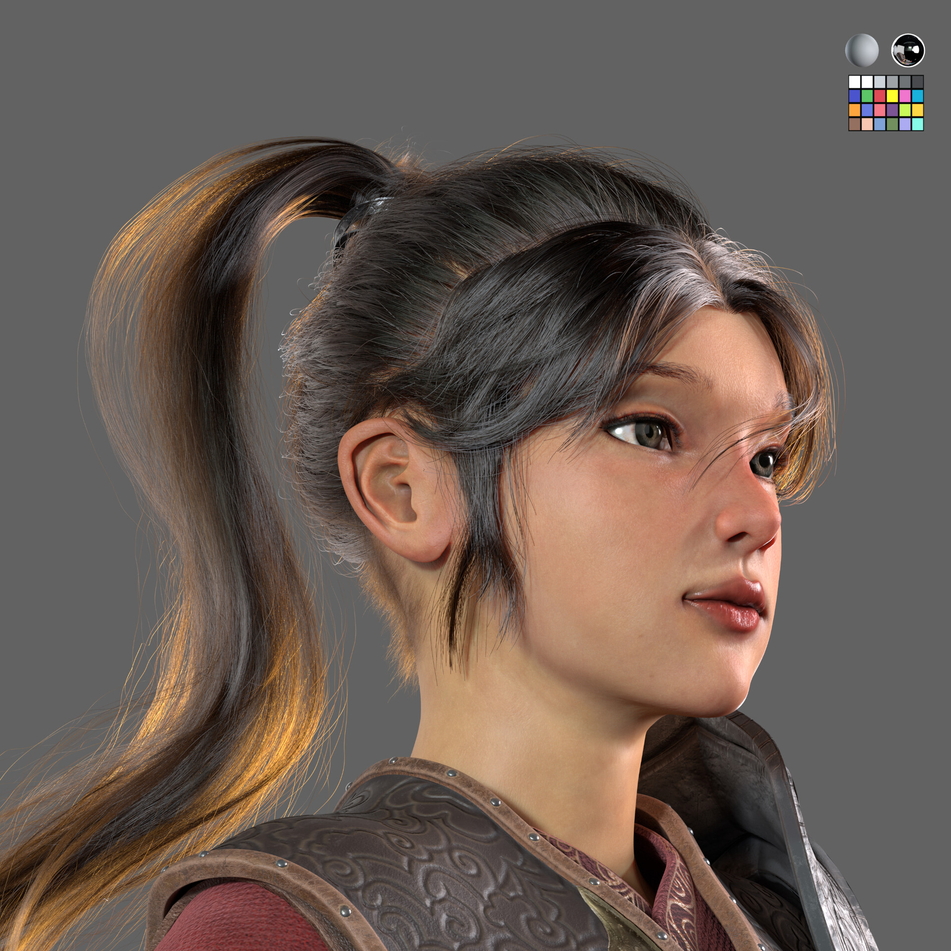 Kwon Seung min - [3D Asset/Lookdev] The Twilight mind of Sword Project