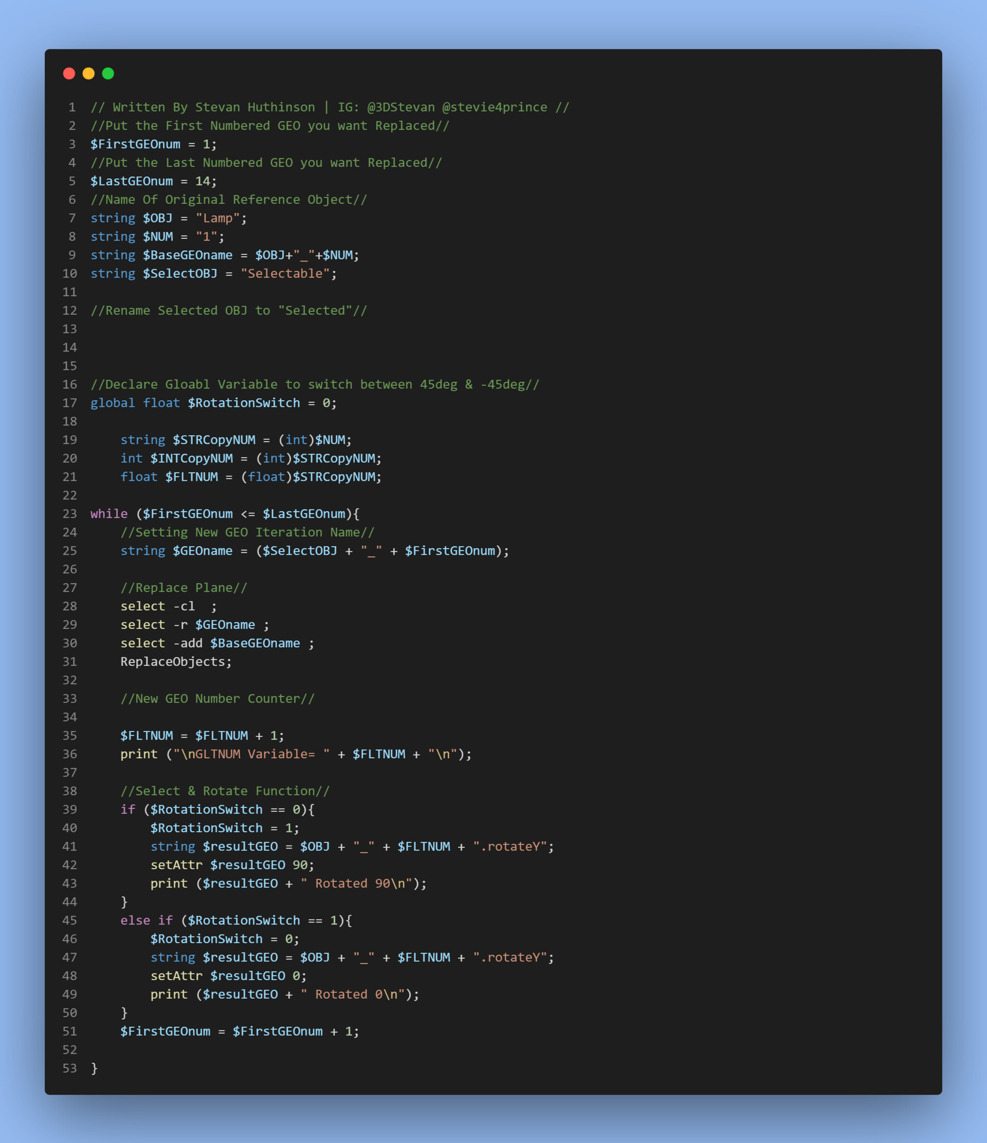 Stevan Hutch - Minecraft Custom