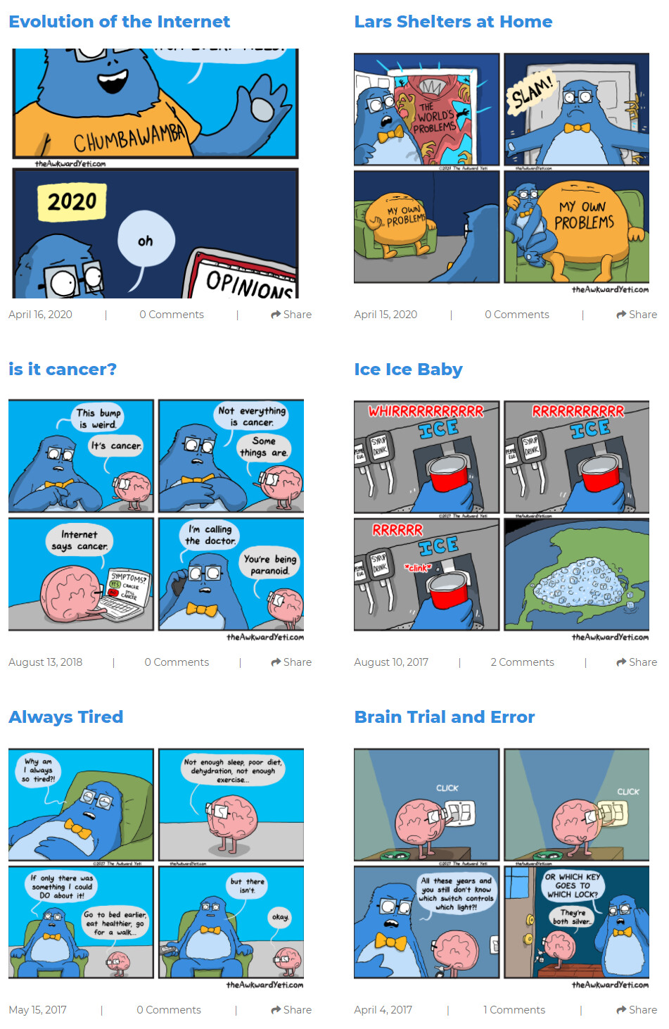 The Awkward Yeti The Awkward Yeti