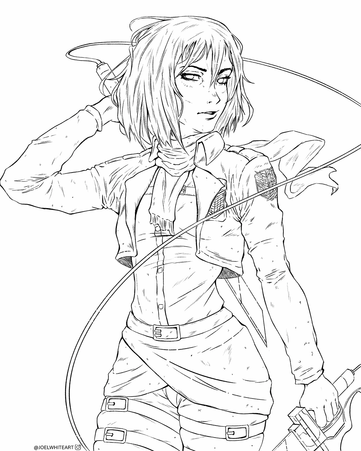 ArtStation - Mikasa Ackerman - Attack On Titan