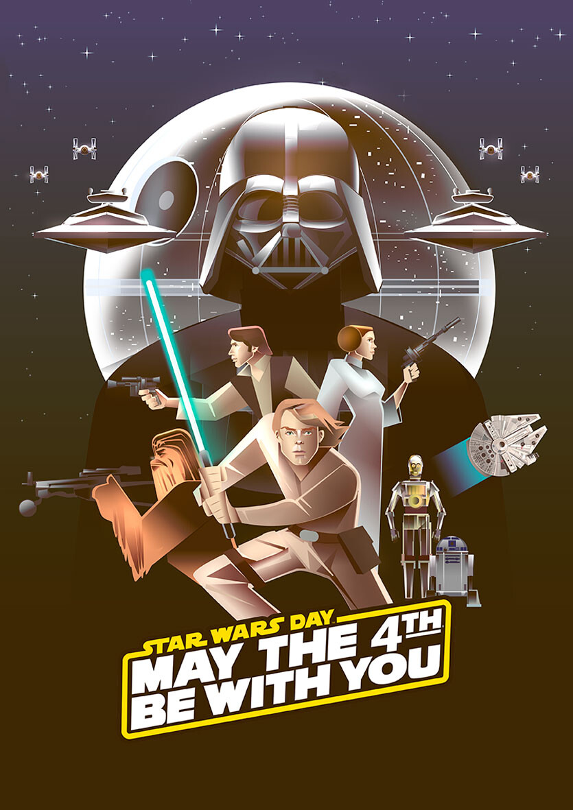 ArtStation - Star Wars May the 4th be with you 2021 TRIBUTE
