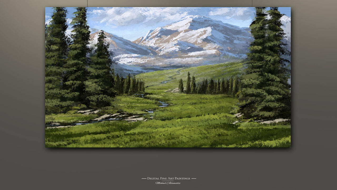 Digital Landscape Painting