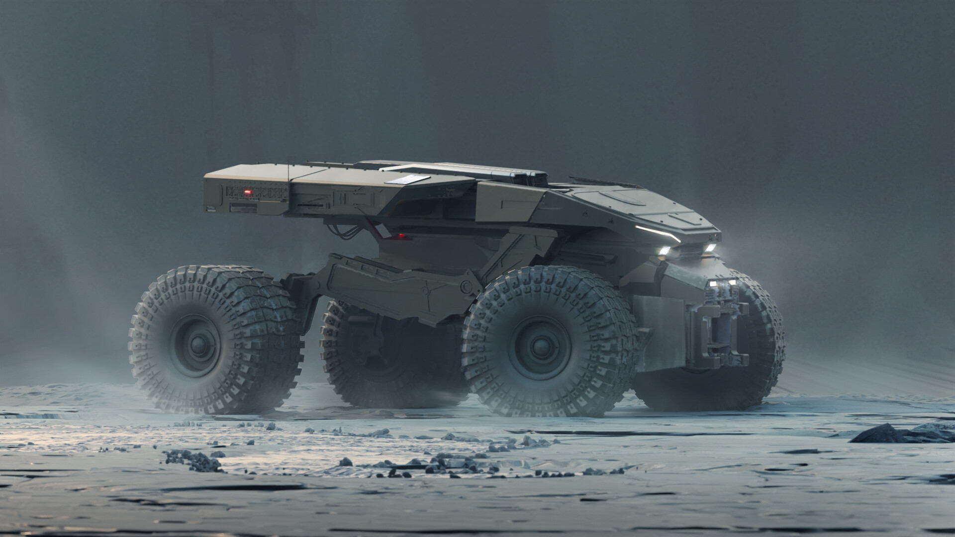 ArtStation - The Futuristic Vehicle