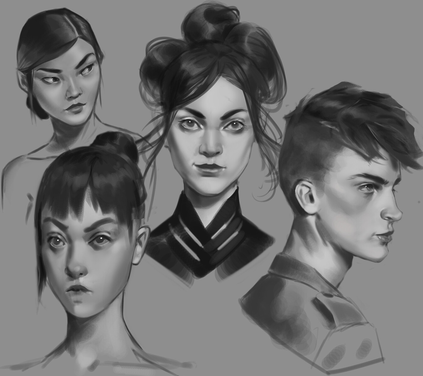misc heads both from reference and not.