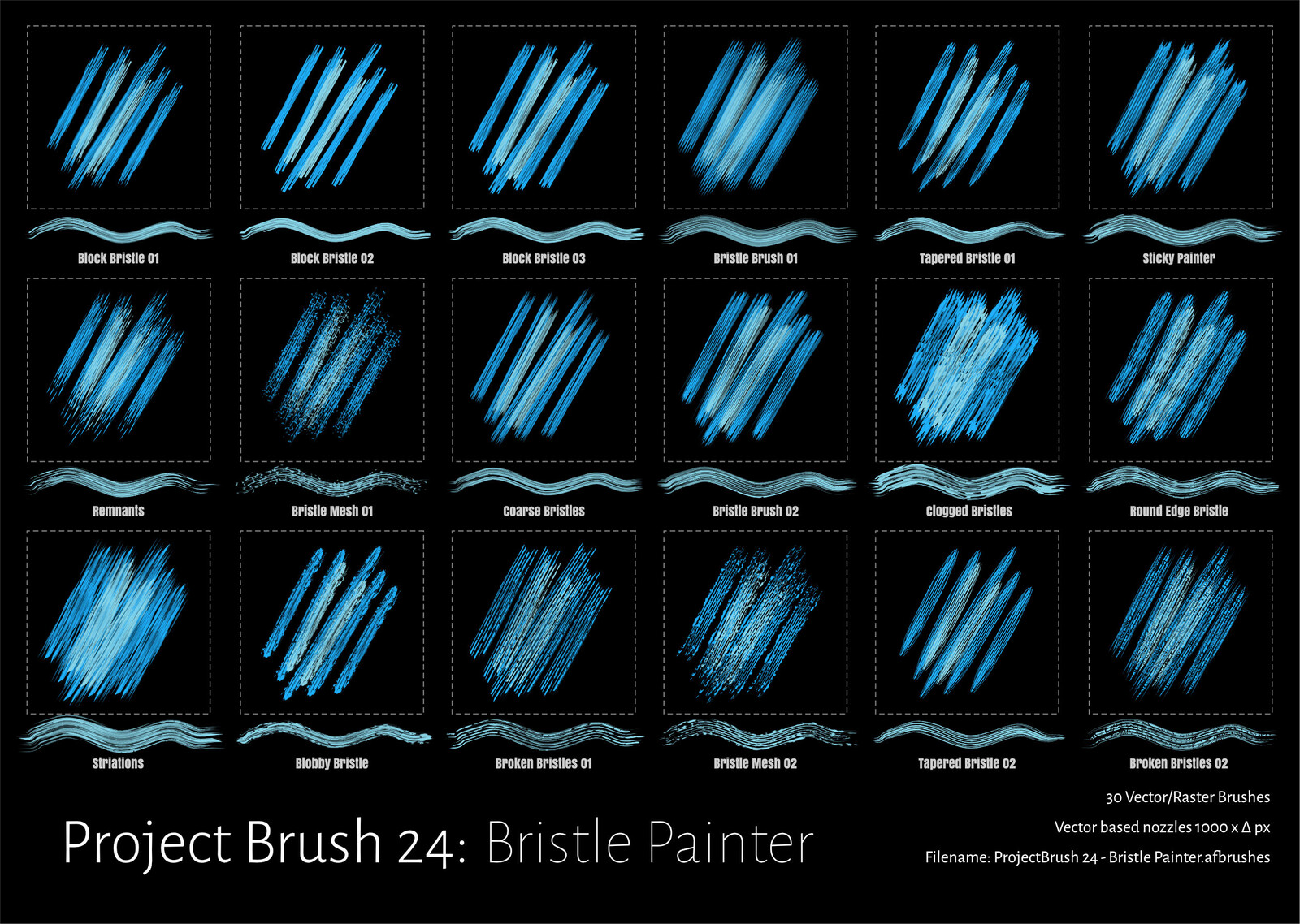 Project Brush 24 01
Bristle Painter