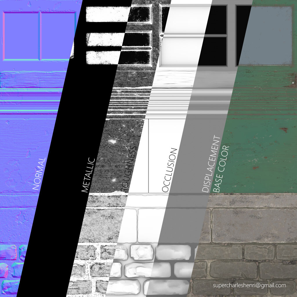 Trim sheet textures