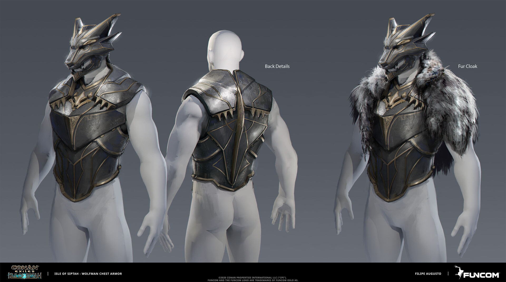 Filipe Augusto CONAN EXILES Isle of Siptah Armor
