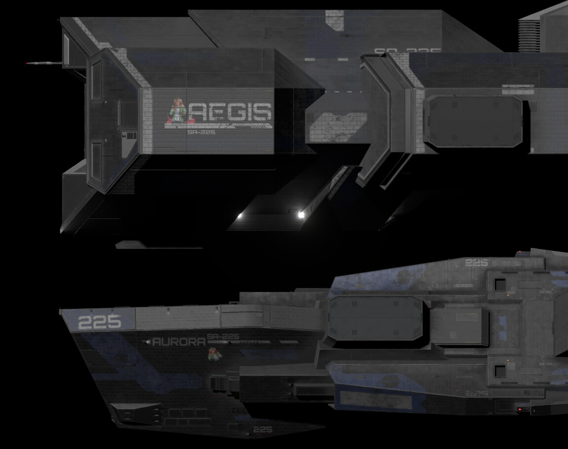 Not sure I'm keeping that name, already got a few "Aegis" in the fleet...