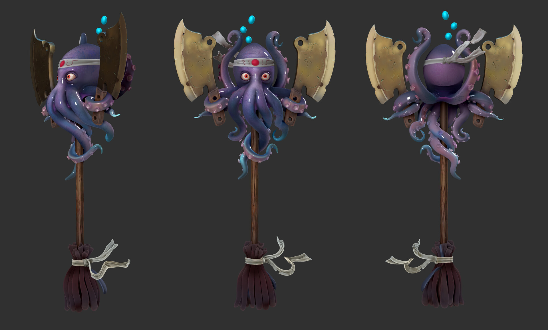 Argha Dutta - Deep Sea Weapon. Octo-Axe.