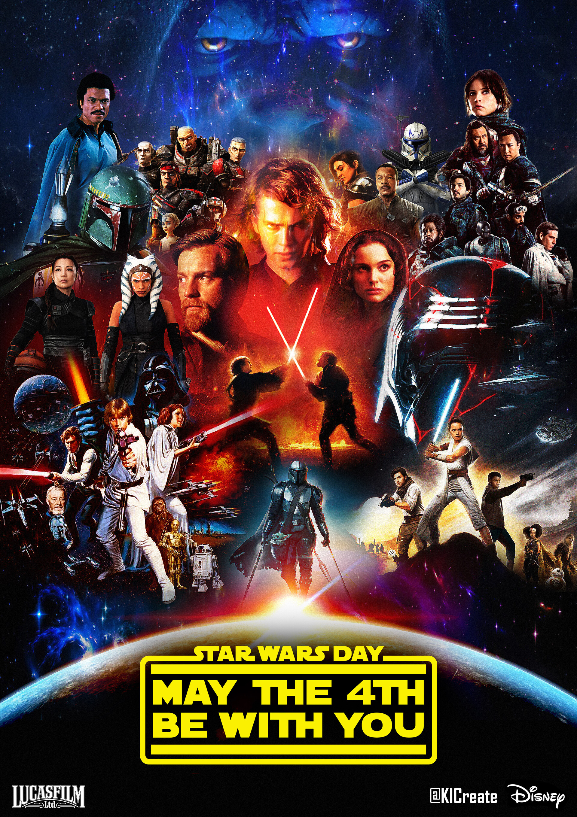 ArtStation - Star Wars Day Poster
