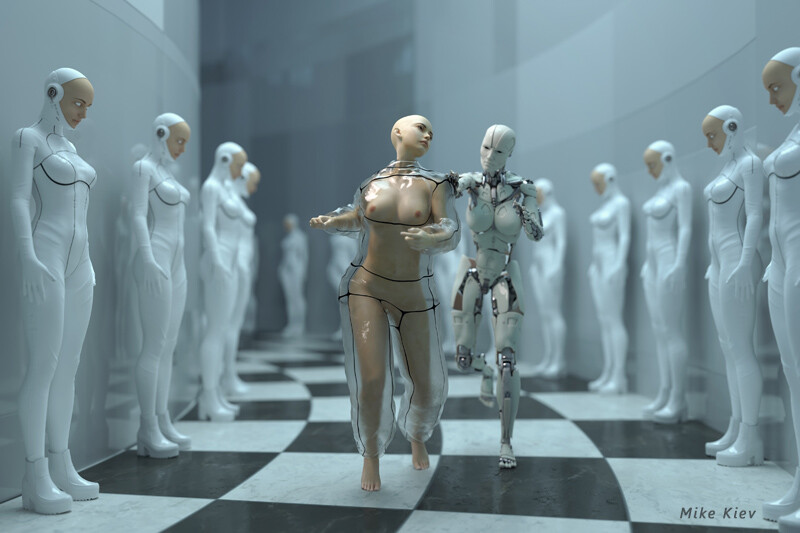 ArtStation - escape from the human cloning factory