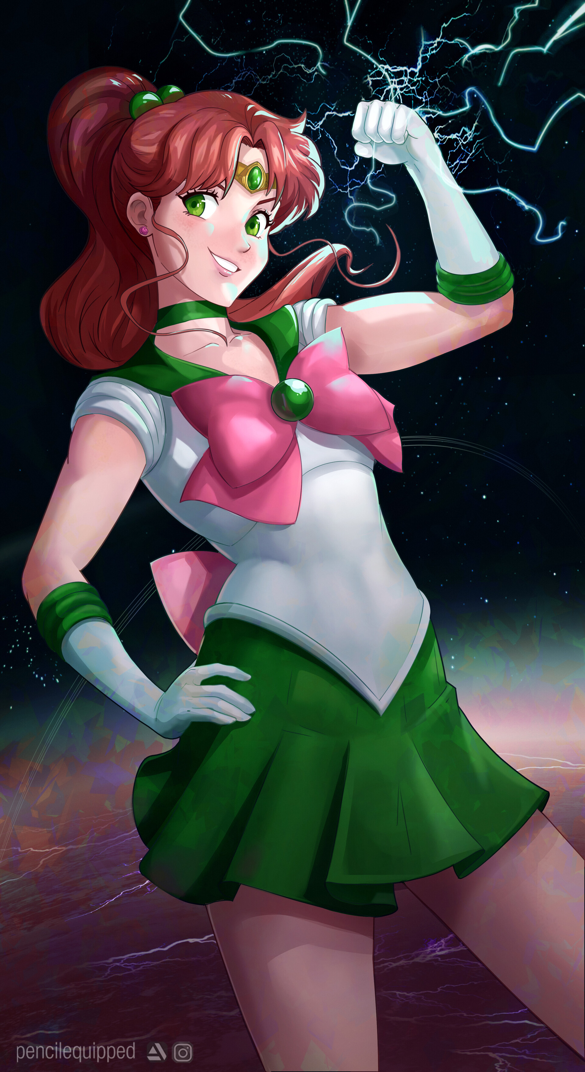 ArtStation - Sailor Jupiter