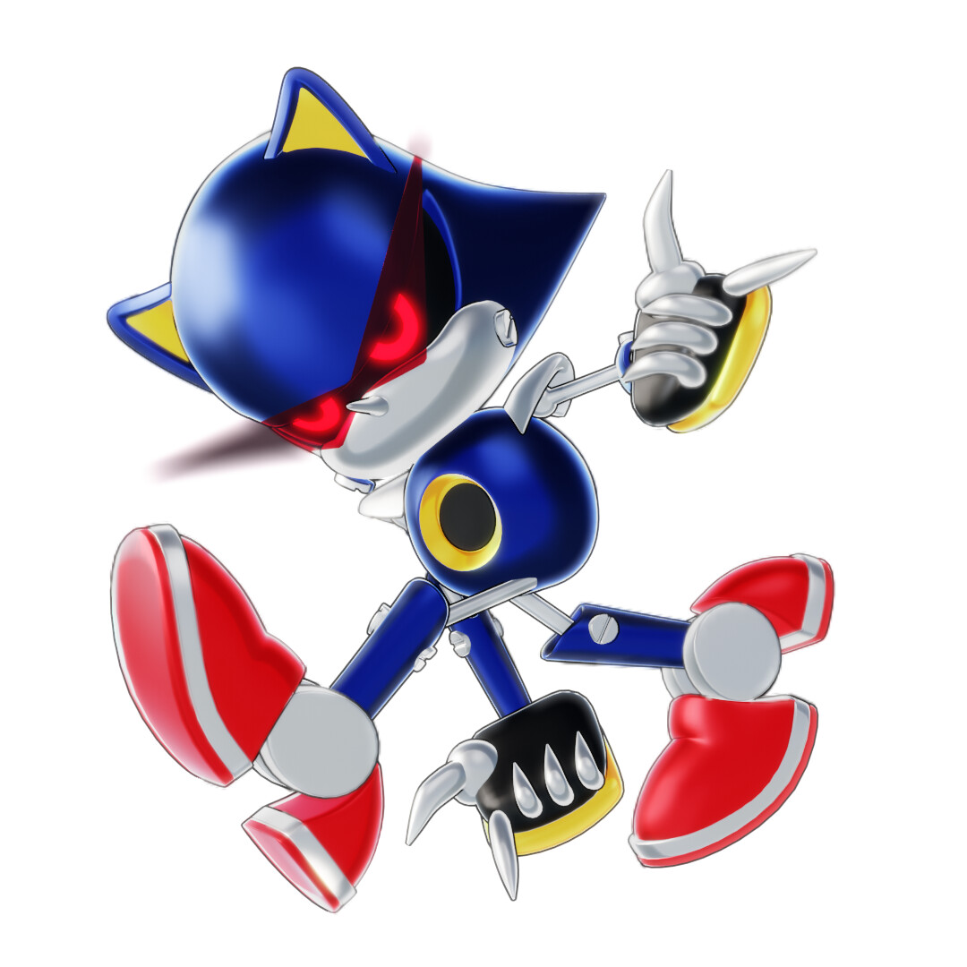 Metal Sonic 90's Vintage Render - Finished Projects - Blender Artists  Community